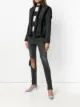 الصورة 2 من Yves Saint Laurent Pre-Owned كنزة مخملي بأبليكةs مجسمة