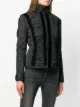 Yves Saint Laurent Pre-Owned كنزة مخملي بأبليكةs مجسمة