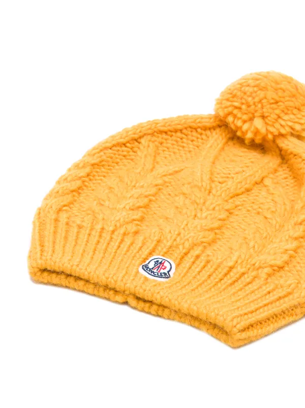 moncler yellow hat