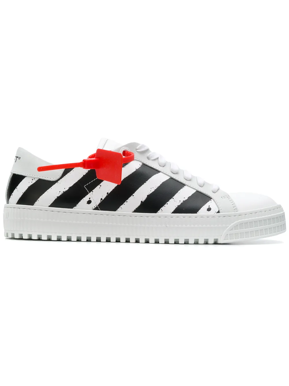 off white diagonal sneakers