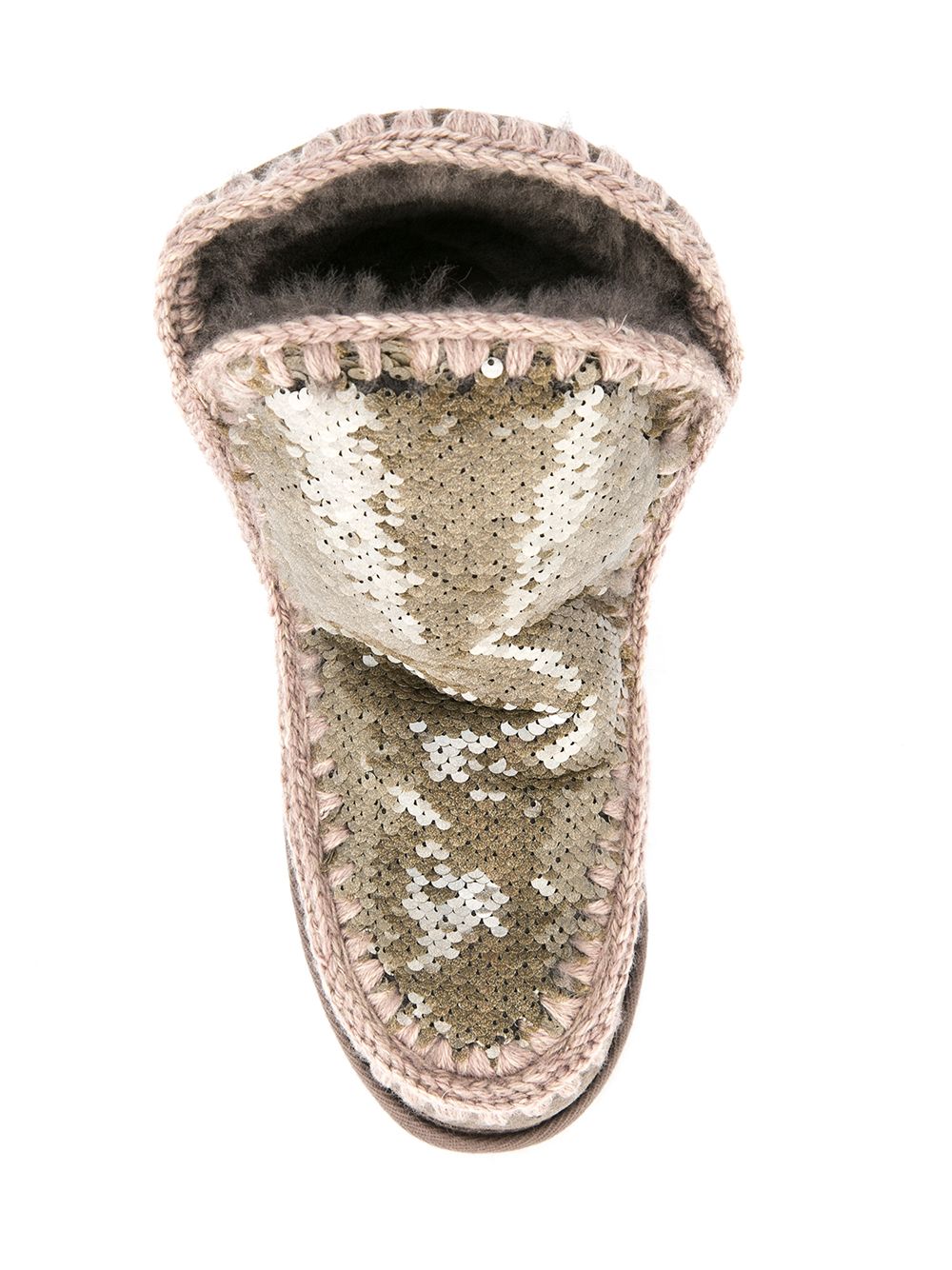 фото Mou sequinned snow boots