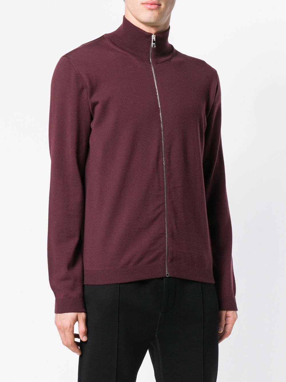 Prada Knitted Track Top Farfetch