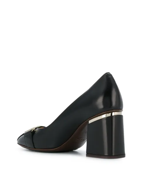 tod's block heel pumps