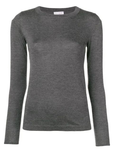 Brunello Cucinelli long-sleeve fitted sweater