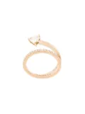 Delfina Delettrez 18kt champagne gold Marry Me diamond ring - Metallic