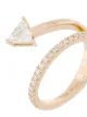 Delfina Delettrez 18kt champagne gold Marry Me diamond ring