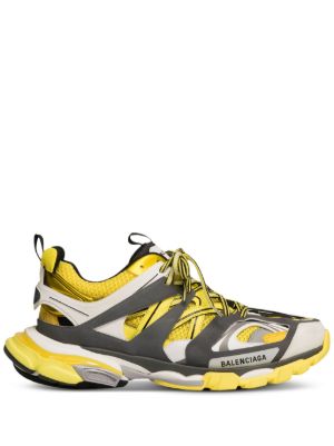 Yellow balenciaga hot sale track sneakers