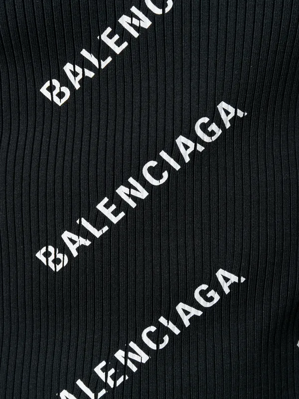 black balenciaga logo