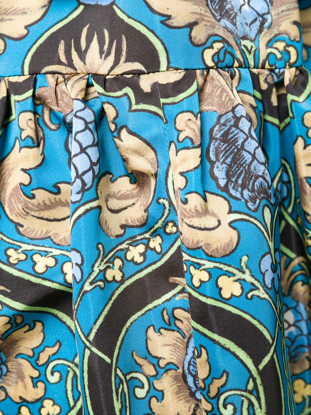 La DoubleJ Rok met print Blauw