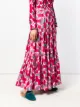 La Doublej geometric peasant skirt