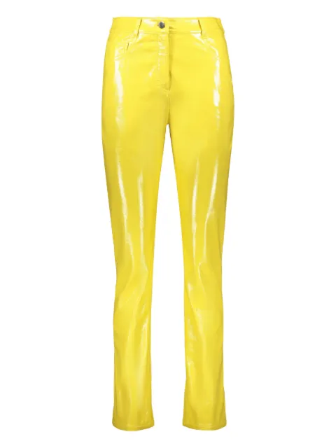 Alberta Ferretti vinyl trousers