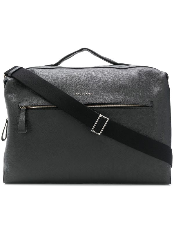 leather travel holdall