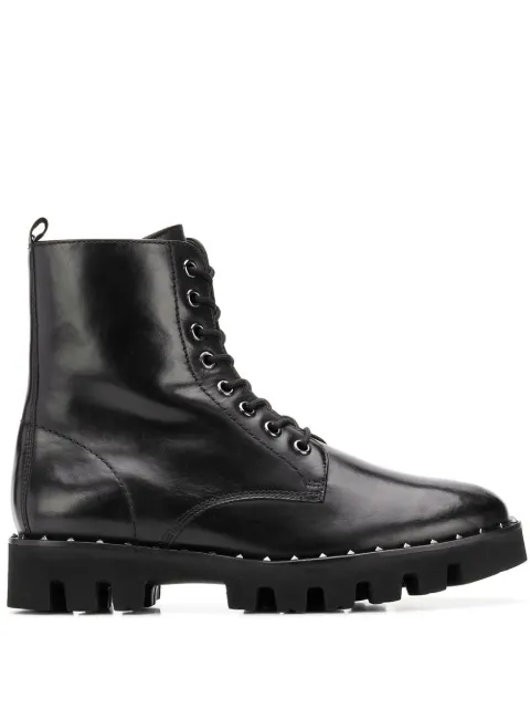 Hogl lace-up combat boots