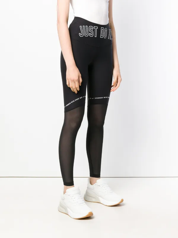legging nike transparent