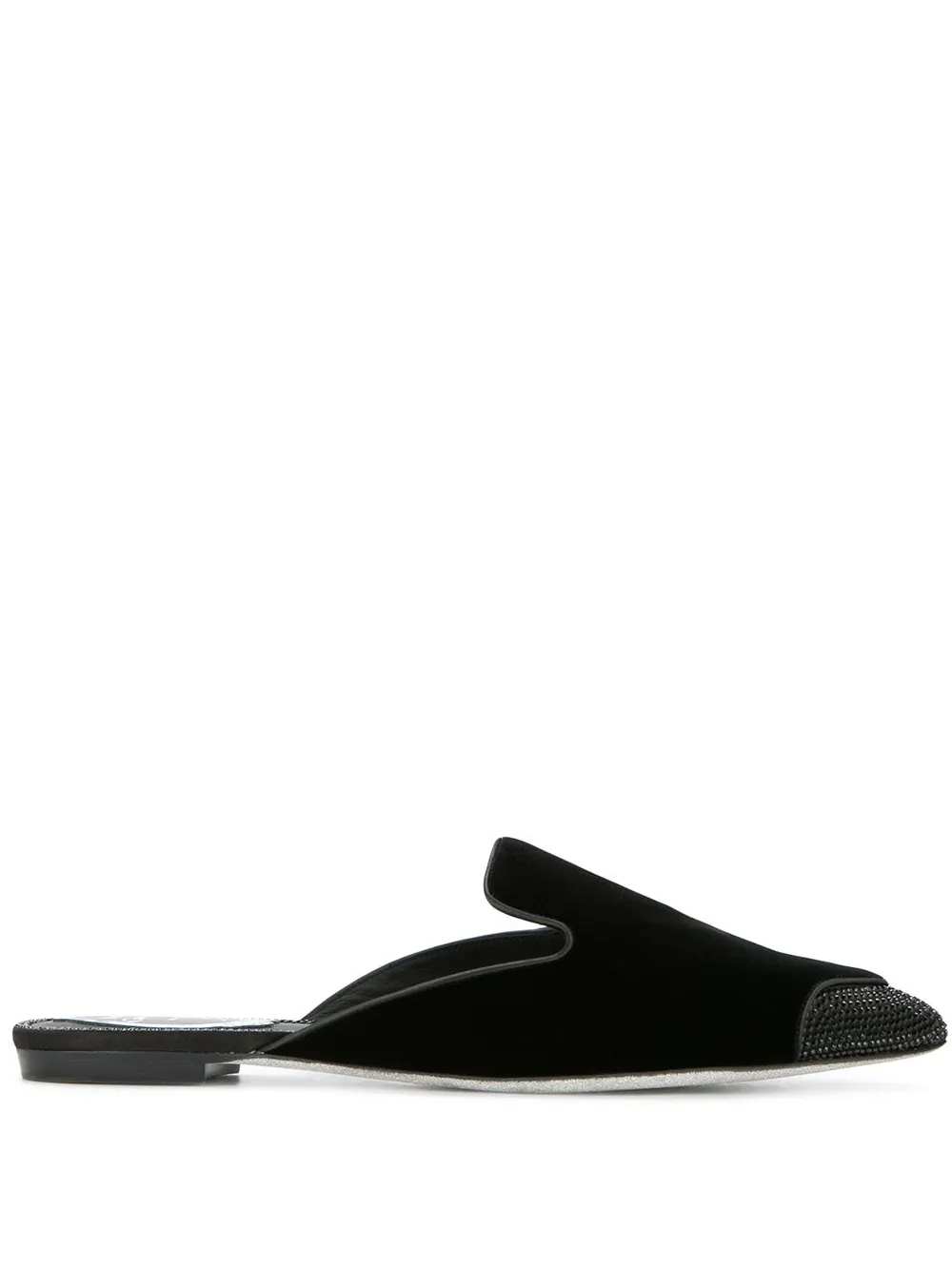 René Caovilla pointed mules