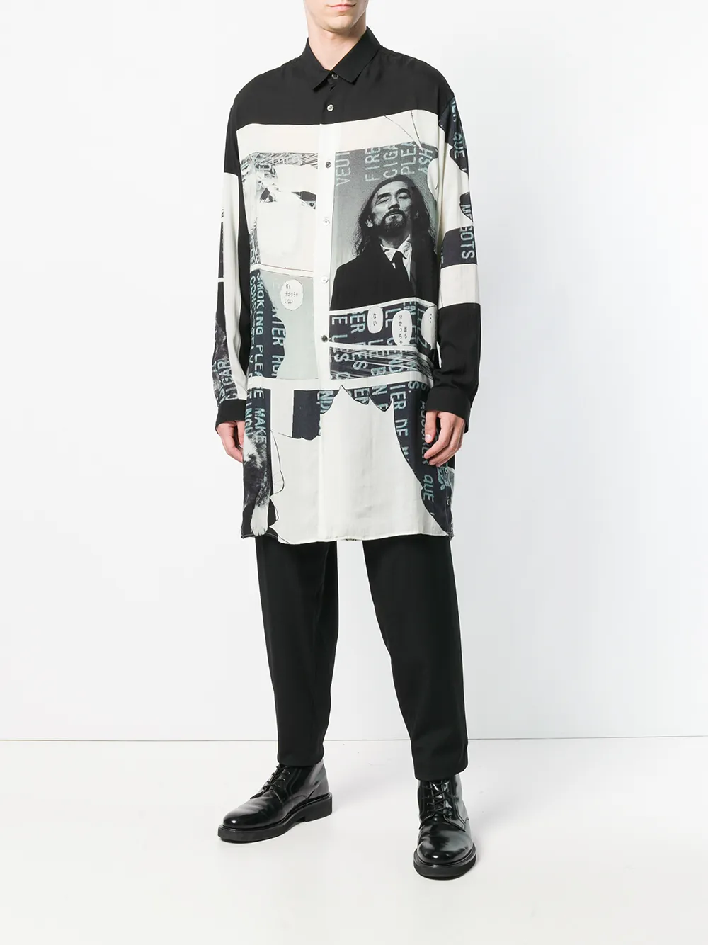 Yohji Yamamoto Broek - Zwart