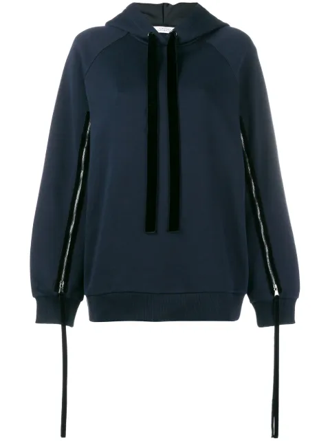Dorothee Schumacher zipped sleeve hoodie