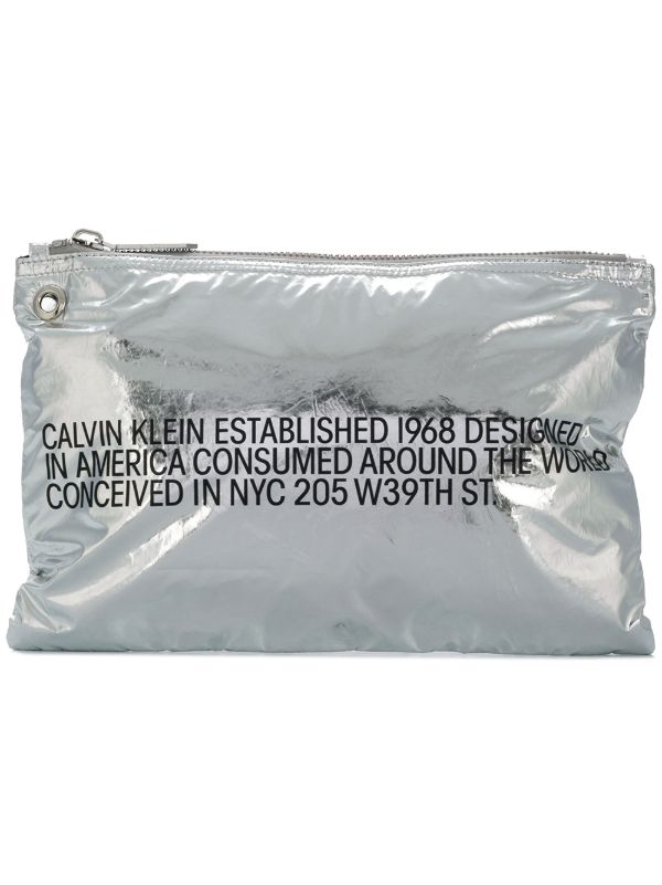 calvin klein plastic bag