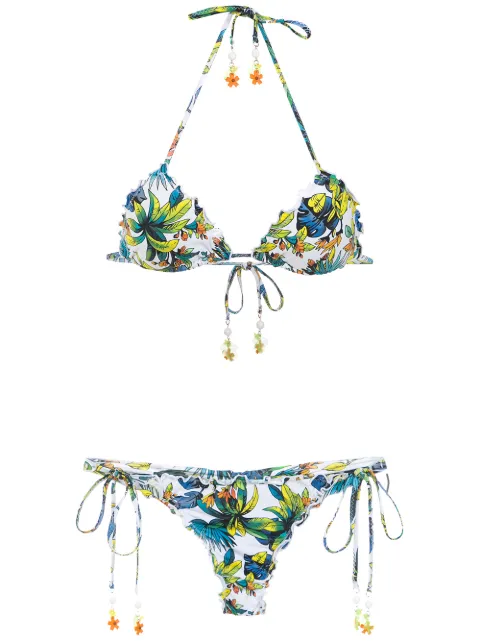 Amir Slama printed bikini