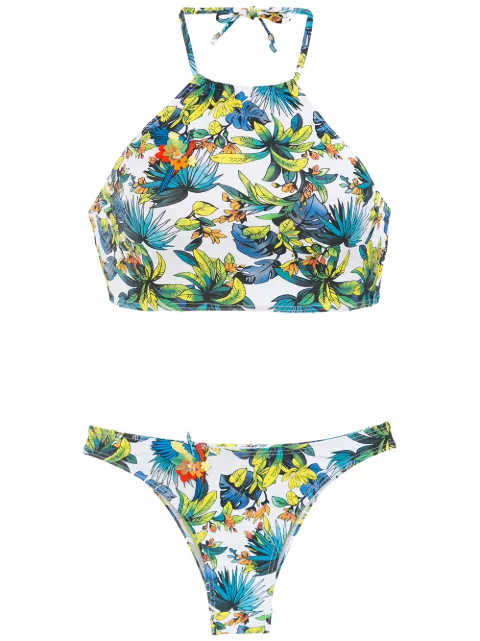 Amir Slama printed bikini
