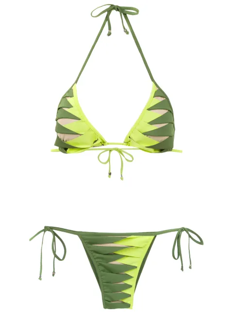 Amir Slama printed bikini 