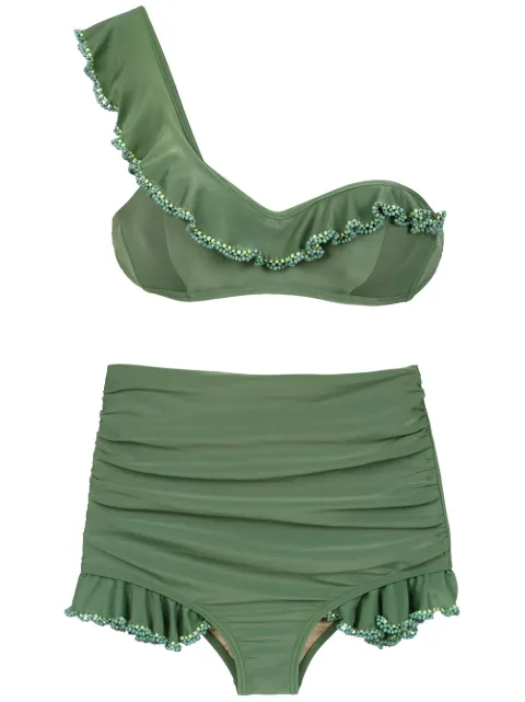 Amir Slama one shoulder hot pants bikini