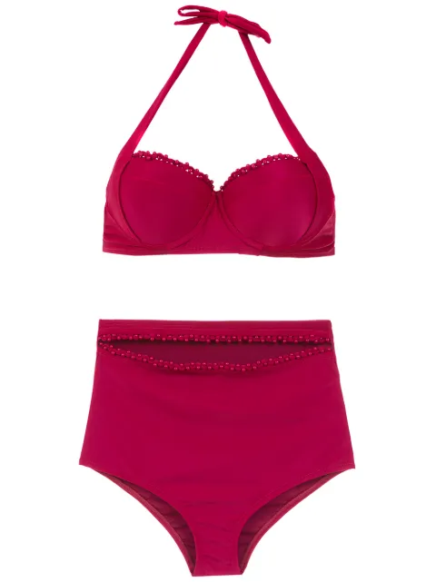 Amir Slama beaded detail bikini