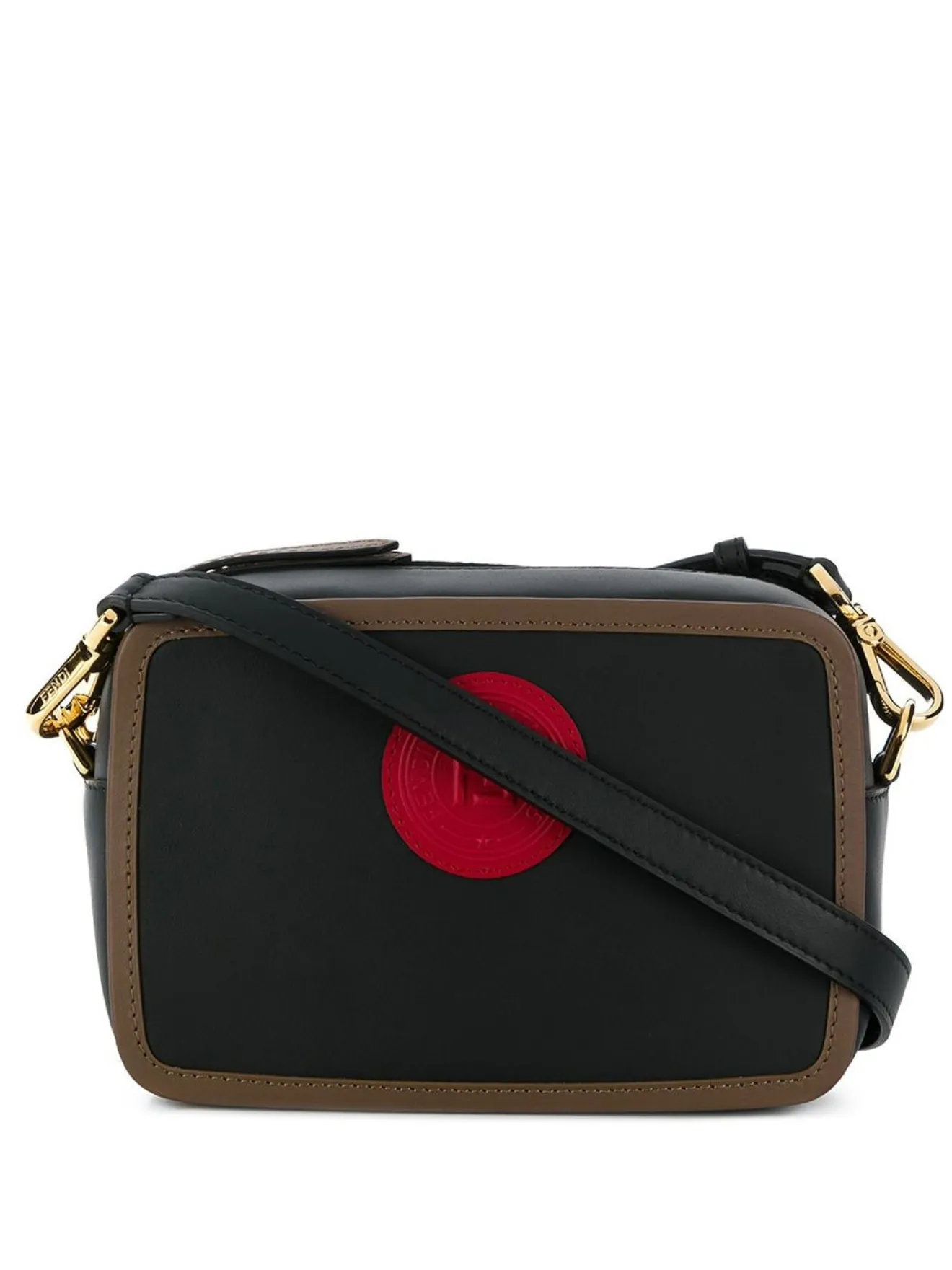 FENDI small camera crossbody bag black MODES