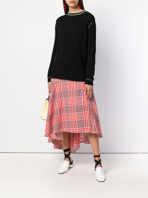 Marni Contrast Stitch Jumper Ss20 | Farfetch.Com