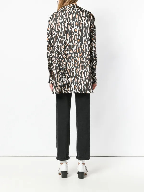 H and m leopard print blouse Clearance