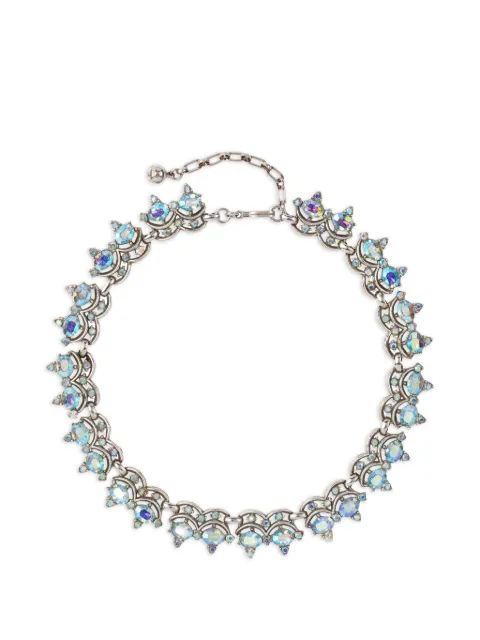 Susan Caplan Vintage 1950's Aurora Borealis necklace