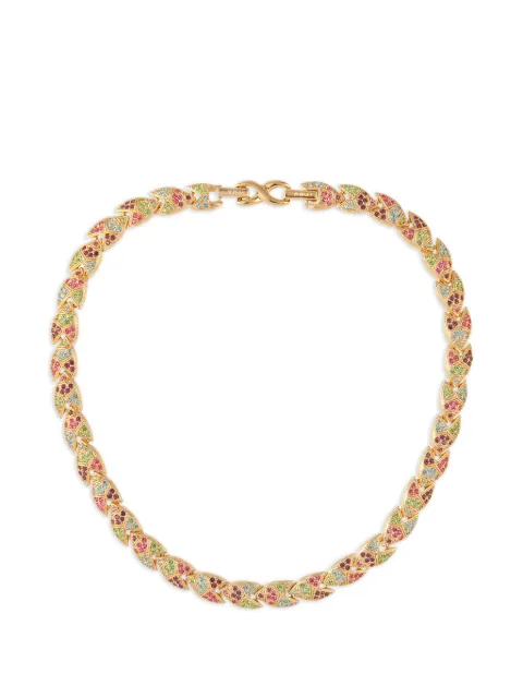 D'Orlan Vintage 1980's leaf necklace
