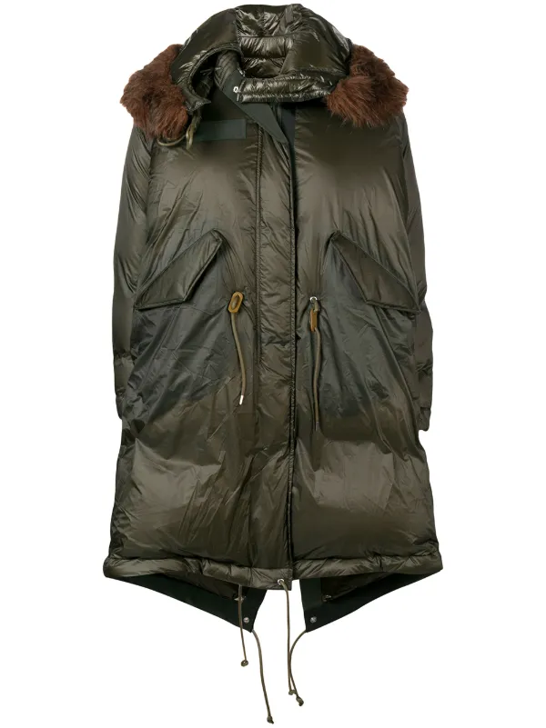 sacai down jacket