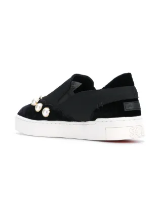 embellished slip-on sneakers展示图