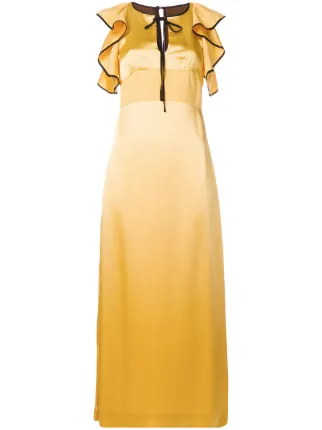 alexa chung yellow dress