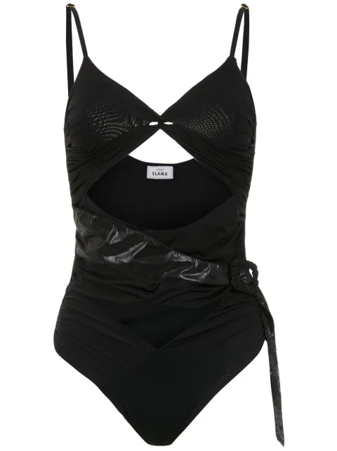Amir Slama swimsuit with cut details