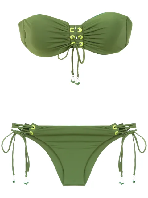 Amir Slama lace up bikini