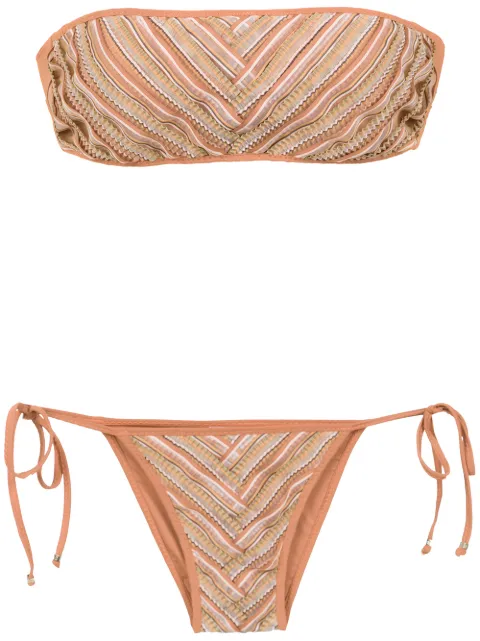 Amir Slama printed bikini