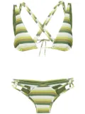 Amir Slama striped bikini - Green