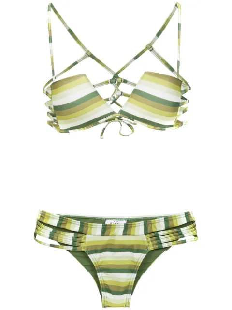 Amir Slama striped bikini