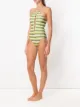 Image 2 of Amir Slama striped swimsuit