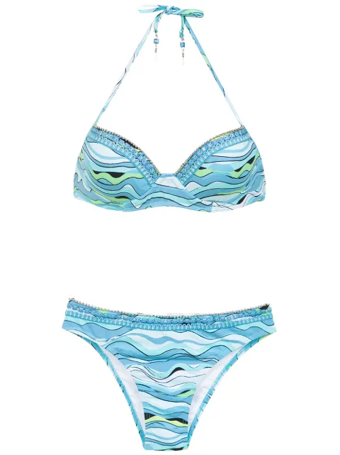 Amir Slama embroidered bikini