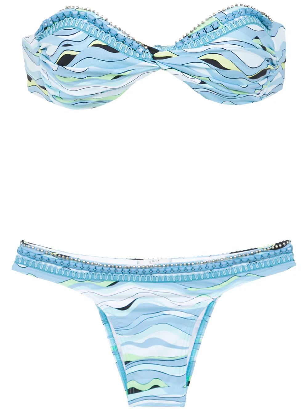 

Amir Slama printed bikini - Azul