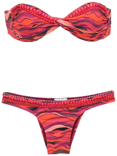 Amir Slama printed sleeveless top