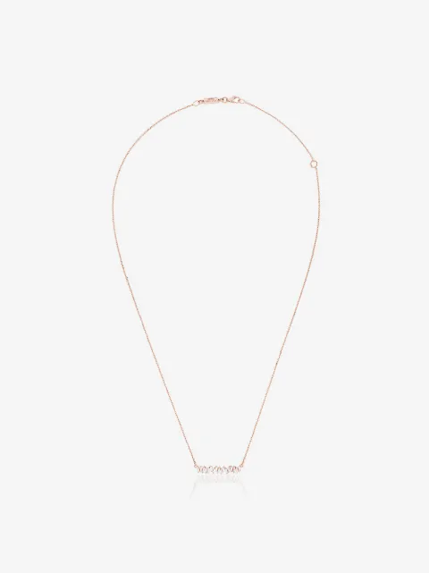 Suzanne Kalan Classic diamond bar necklace