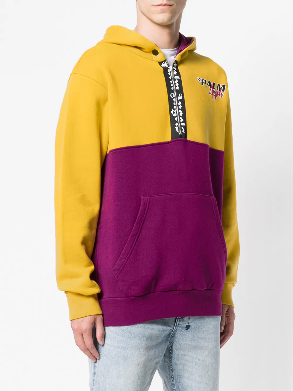 palm angels half zip