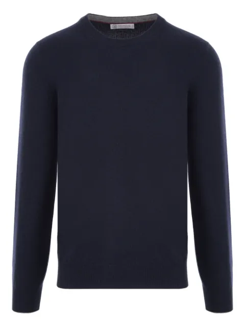 Brunello Cucinelli crew-neck cashmere jumper