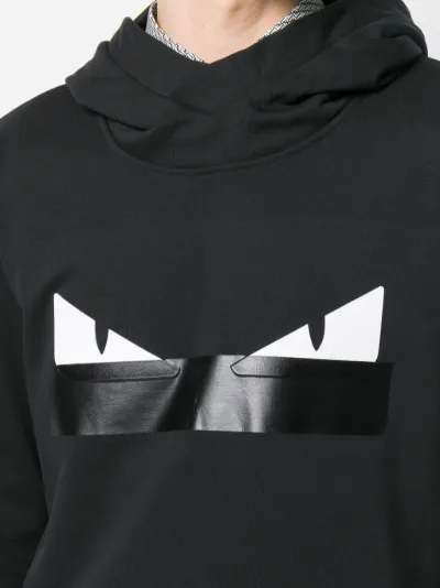 Fendi monster hoodie black | MODES