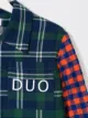 DUOltd قميص سترة ه كاروهات