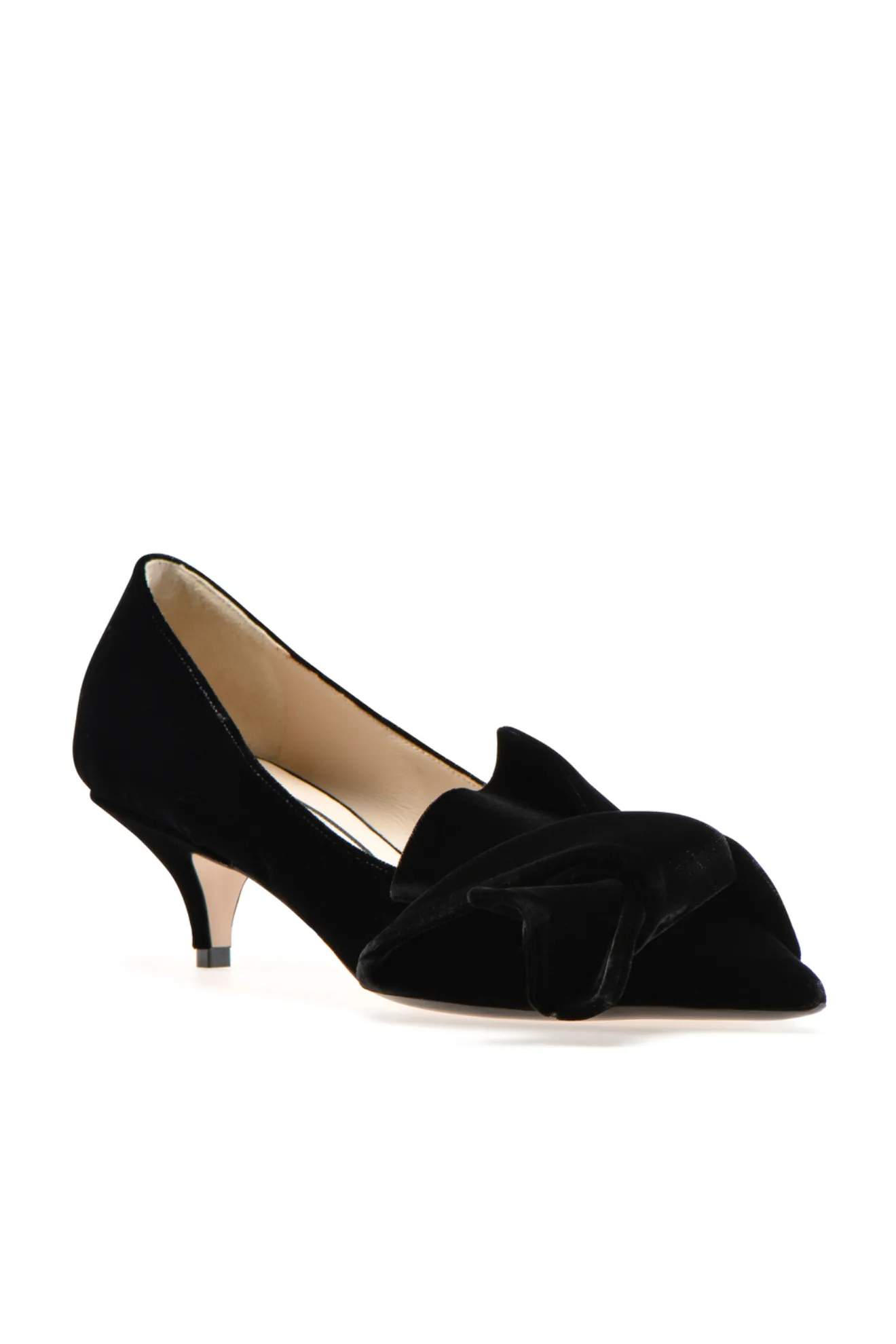 velvet bow pumps | N°21 | Official Online Store